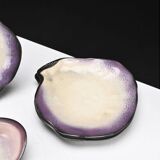 Pol CHAMBOST - Assortment of tableware called “Shell” Signed and numbered