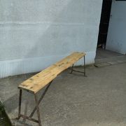 Farm old bench