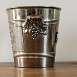 Piper Heidsieck champagne bucket – Silver metal