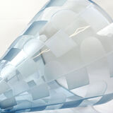 French art deco large conic glass vase, 1920