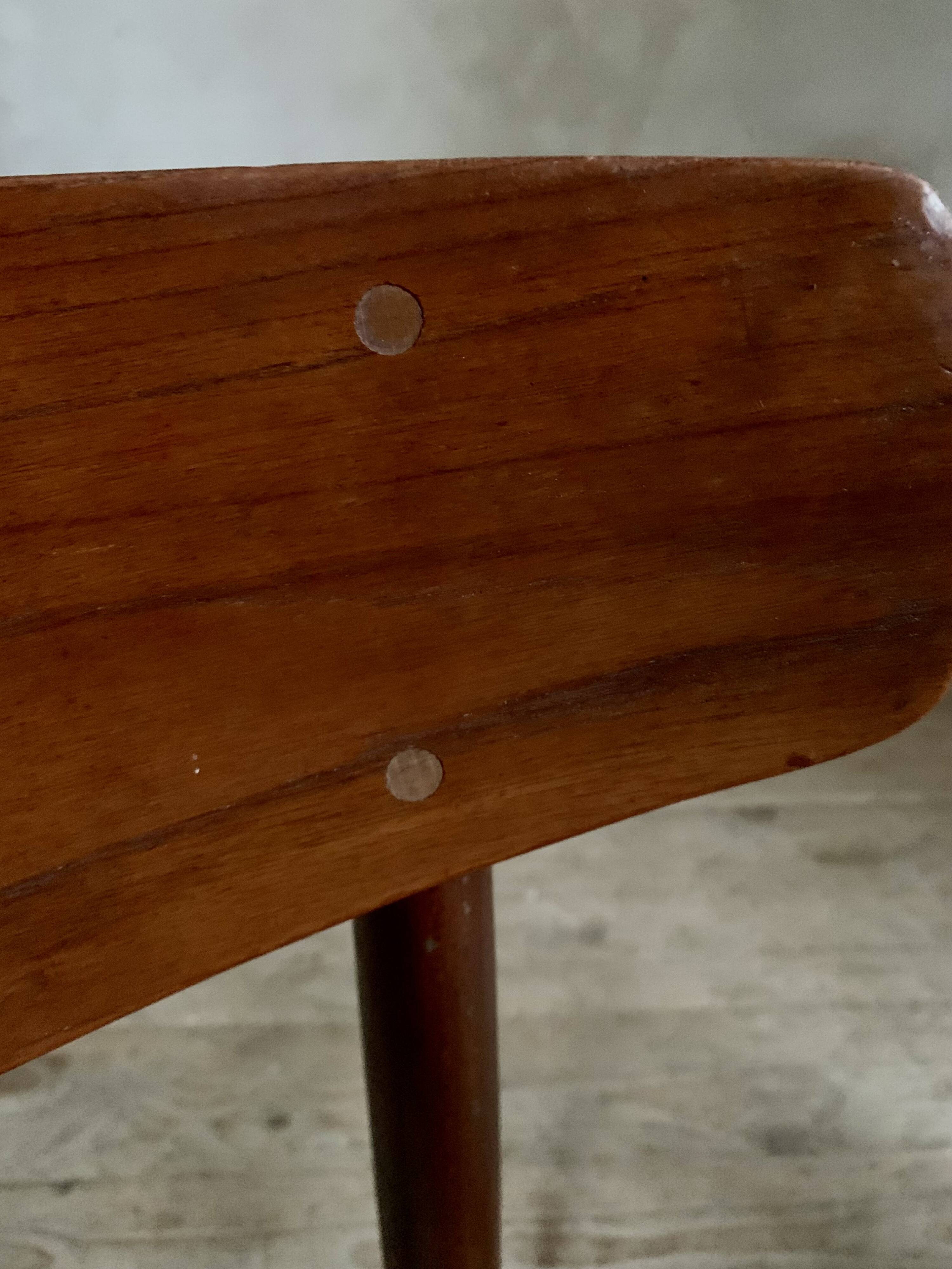 Vintage Scandinavian teak chairs by Henri Walter Klein