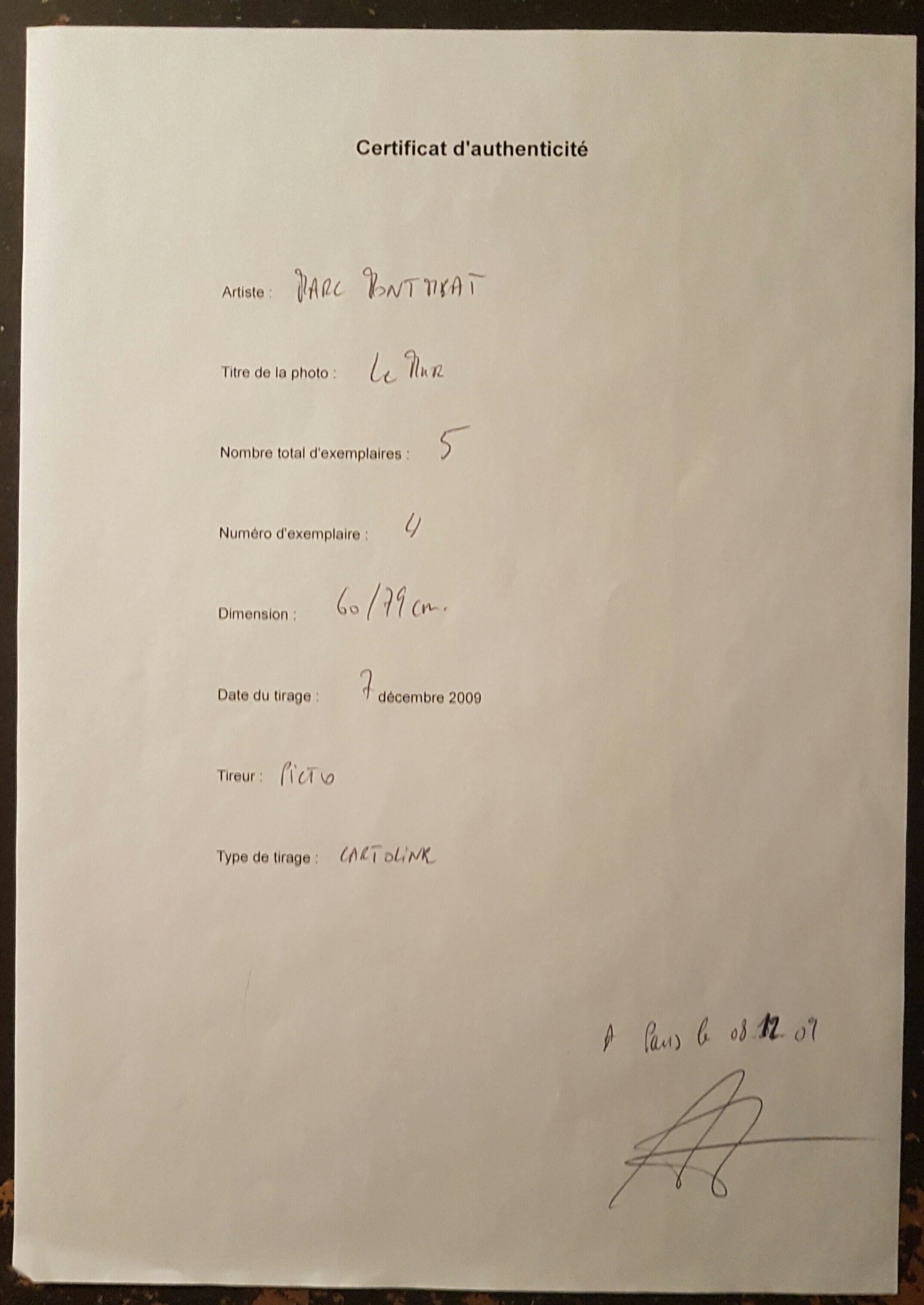 "The Wall" by the photographer Marc Montméat