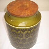 Ceramic covered jar English 70's