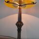 Art Nouveau style lamp 1950 Paris Star Trade Mark and glass paste