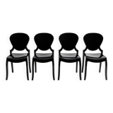 Set of 4 “Queen” designer chairs by Claudio Dondoli & Marco Pocci – Italy