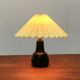 Mid-century Danish ceramic table lamp by Søholm.