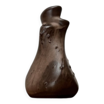 Organic studio pottery vase in mid-century style by Montanus & Remy, Germany, 1960s.