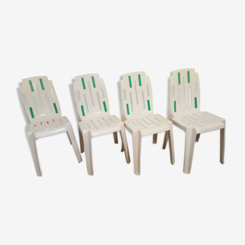 Chaises "Henry Massonnet" par Pierre Paulin