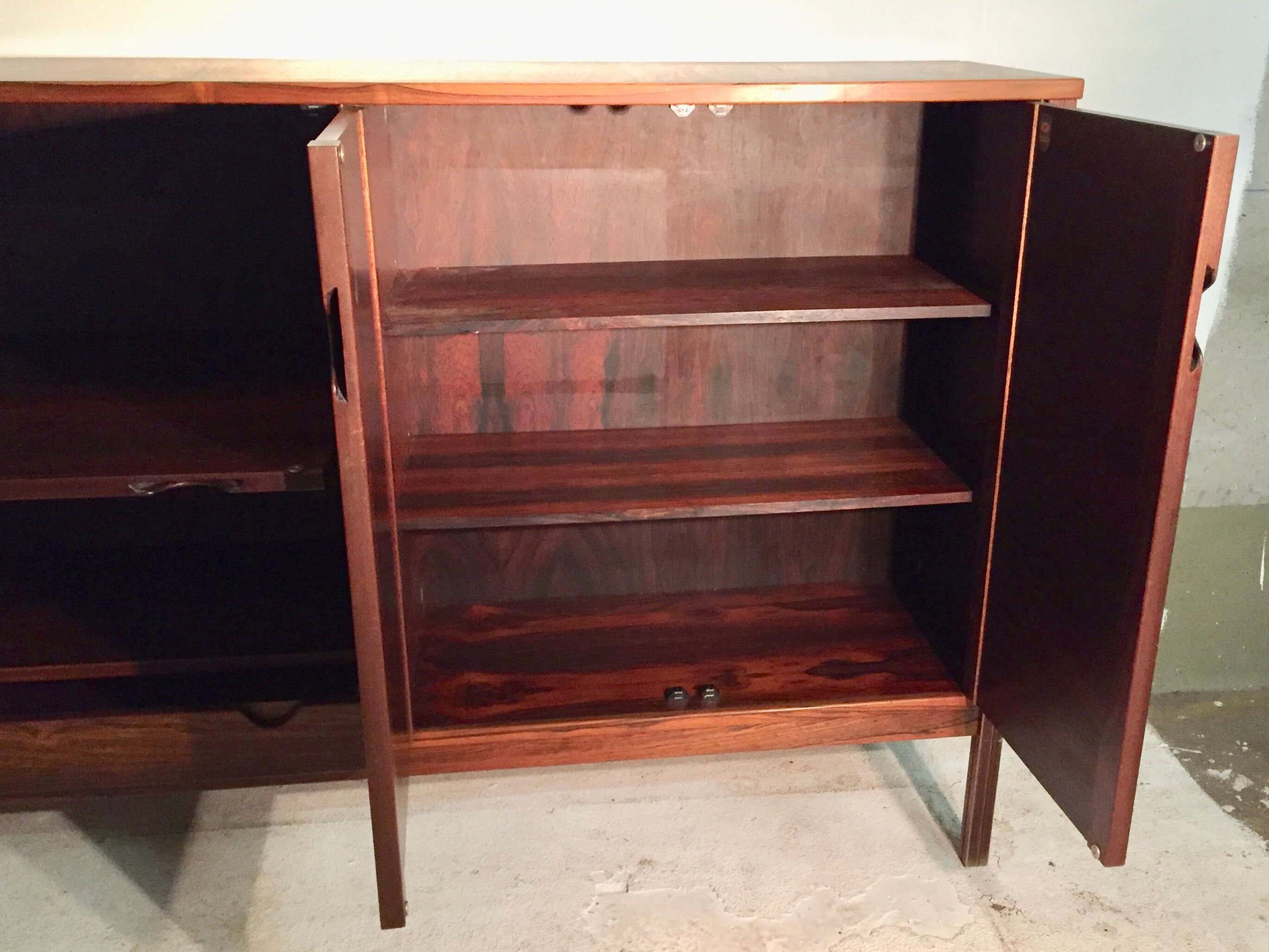 High rosewood sideboard