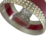 Vintage space age pink chandelier / suspension