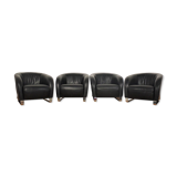 Liz armchairs by Natuzzi, 2000s, set of 4