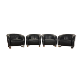 Liz armchairs by Natuzzi, 2000s, set of 4