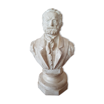 Buste Victor Hugo patiné