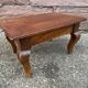 Footrest style Louis XV walnut late 19th
