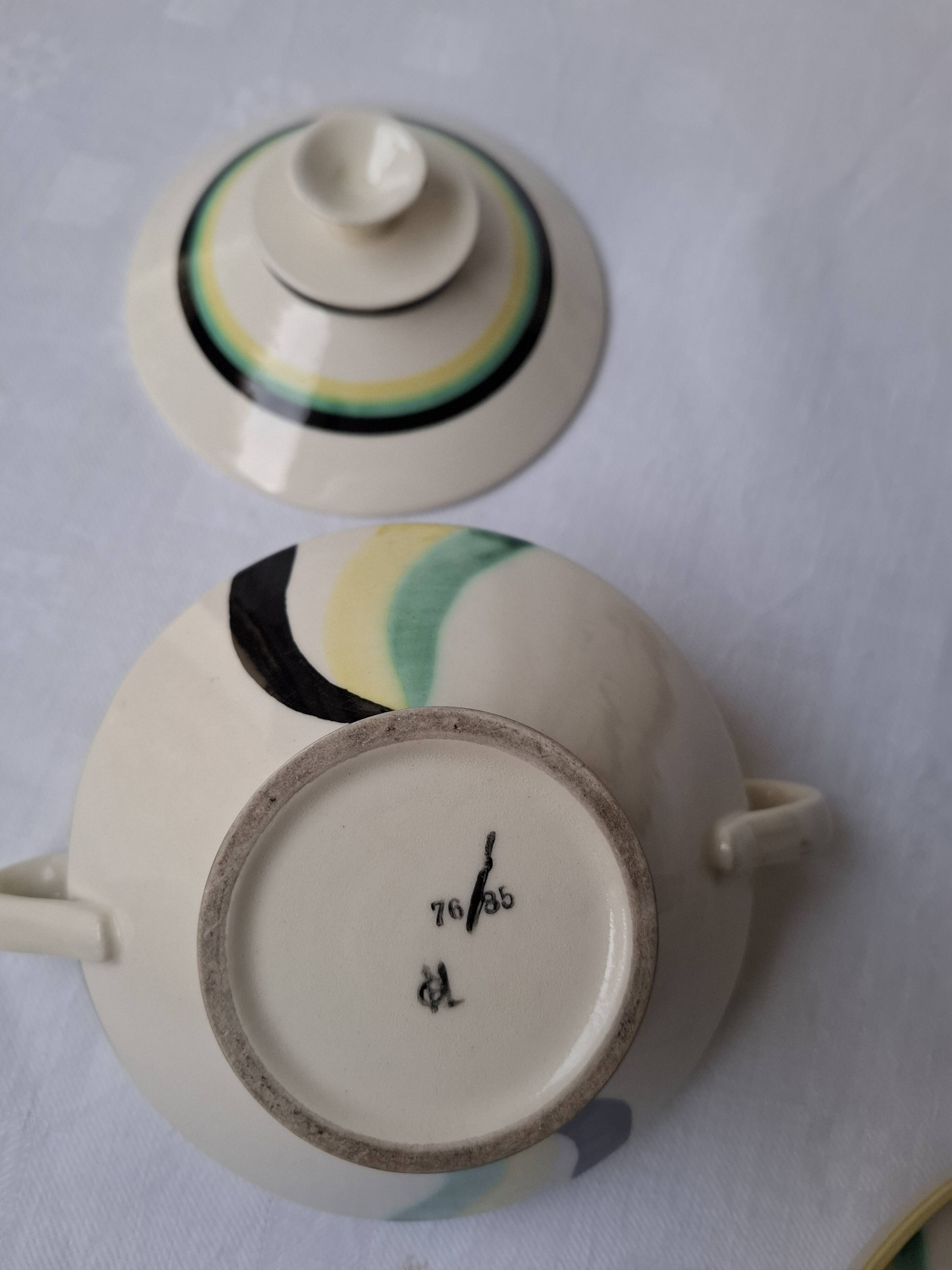 Avant-garde service Bauhaus workshops Haël Margarete Heymann-Loebenstein