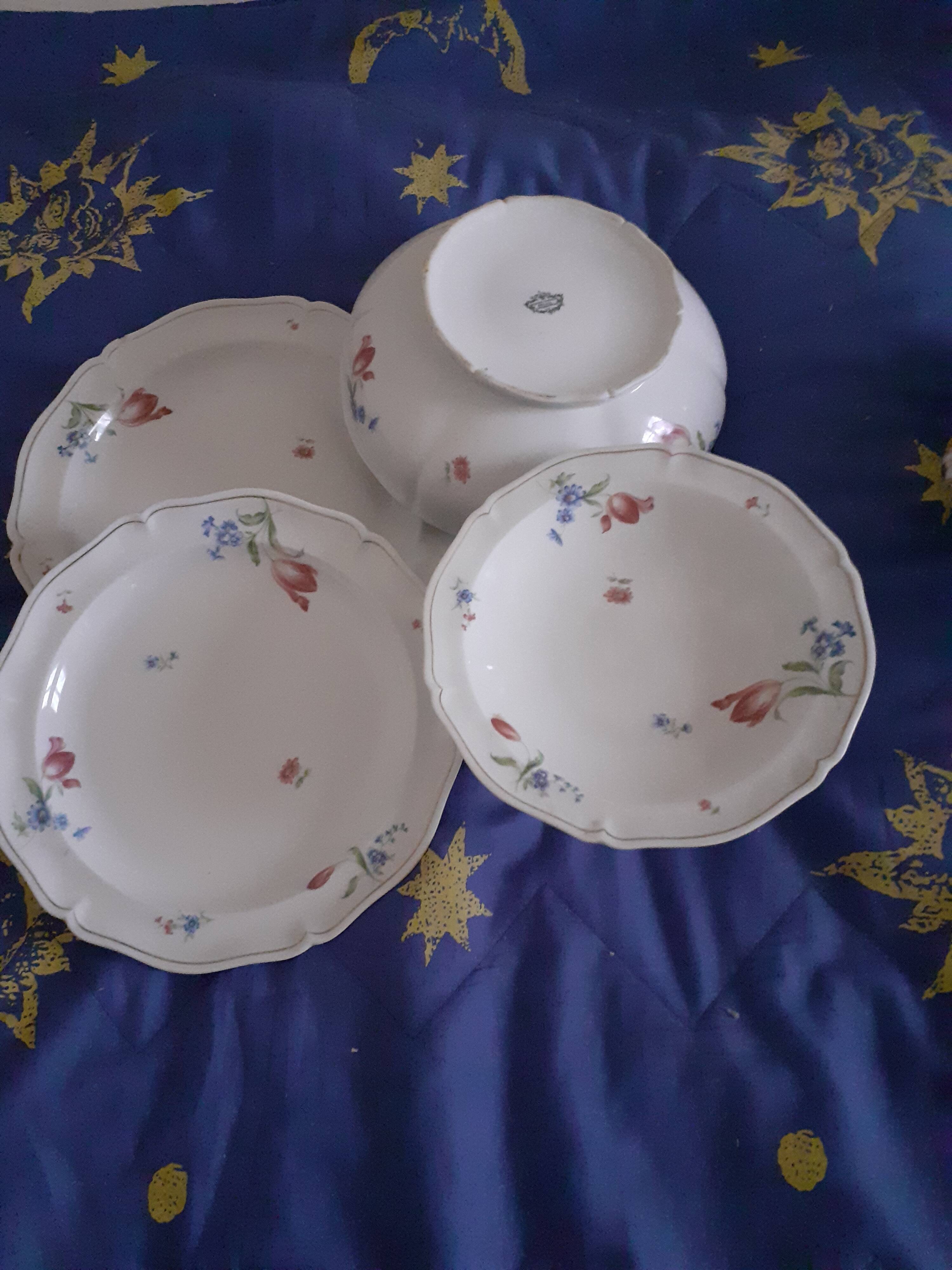 Limoges porcelain tableware