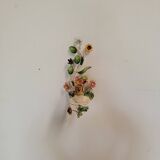 Vintage flower wall lamp 1960s