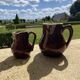 Duo de pichets "Terre d’automne" « artisanat authentique »