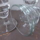 Old glasses from the clairet France glassworks