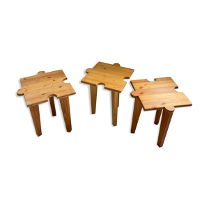 Trio de tables basses