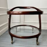 Cesare Lacca rolling coffee table service trolley