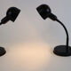 Paire de lampes de chevet réglables vintage, Veneta Lumi