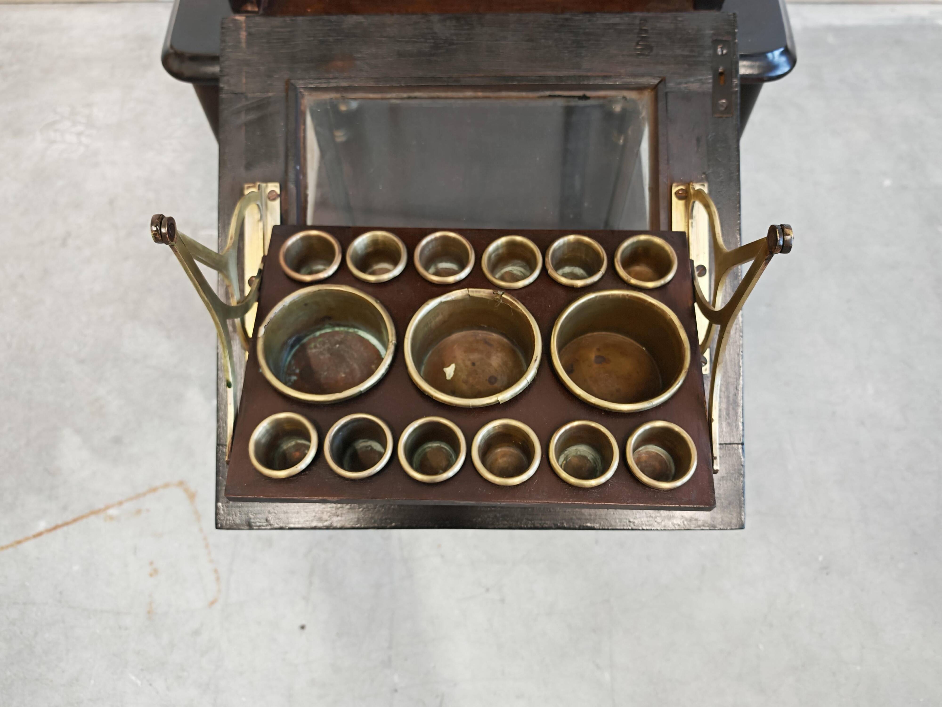 Antique Jugendstil Cigar Humidor Buffet circa 1910