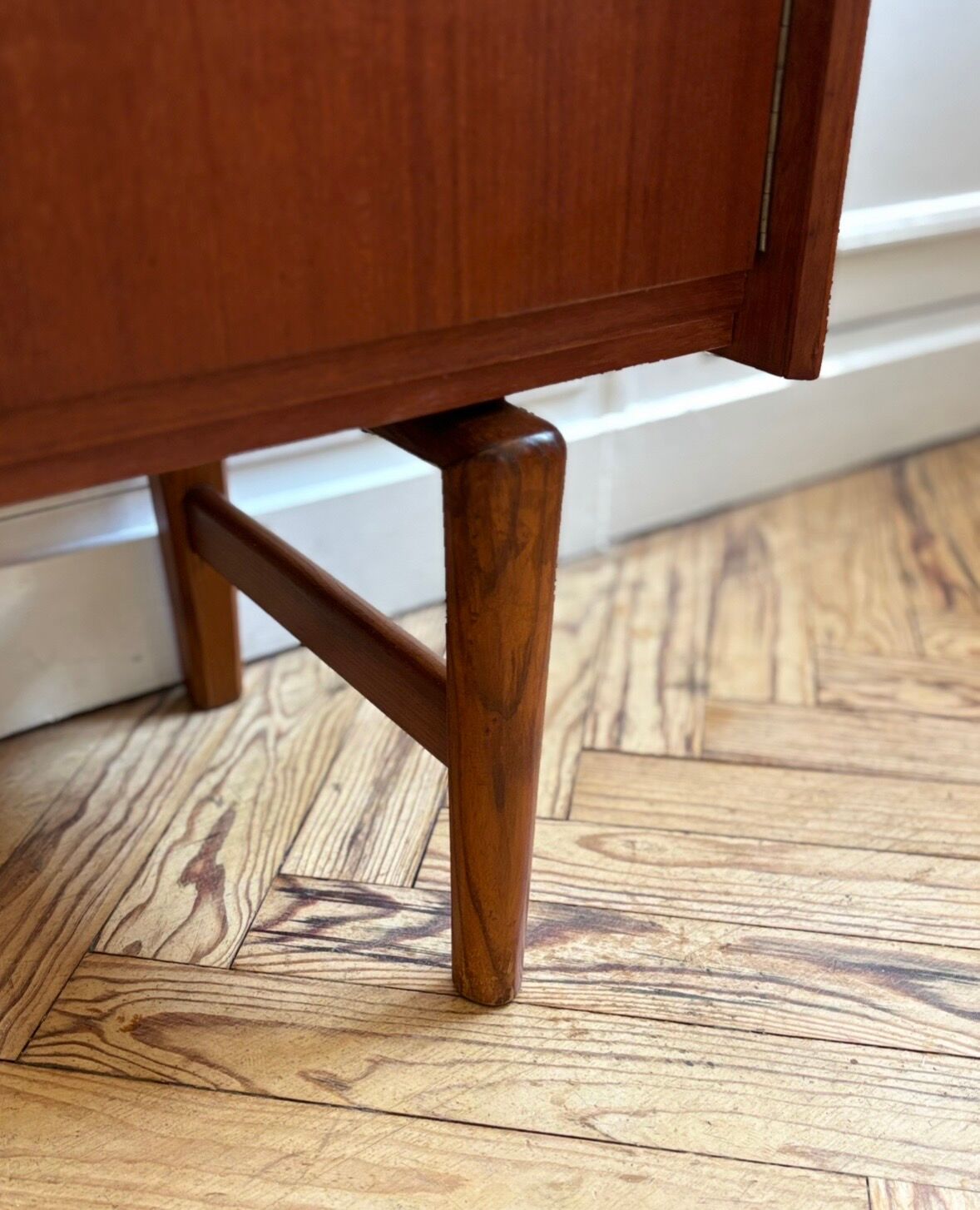 Scandinavian high sideboard from the 1960s