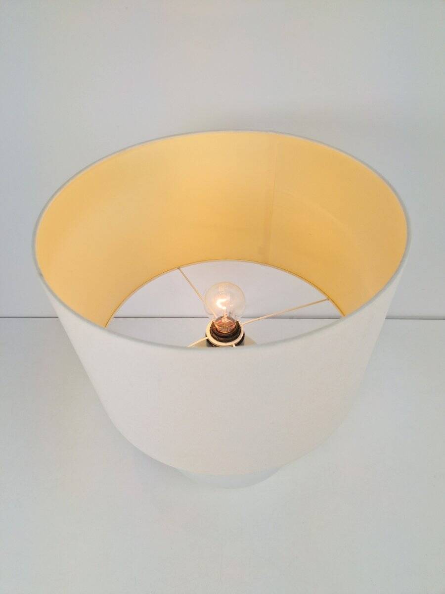 Lampe de table en verre vintage de Dijkstra, années 1960