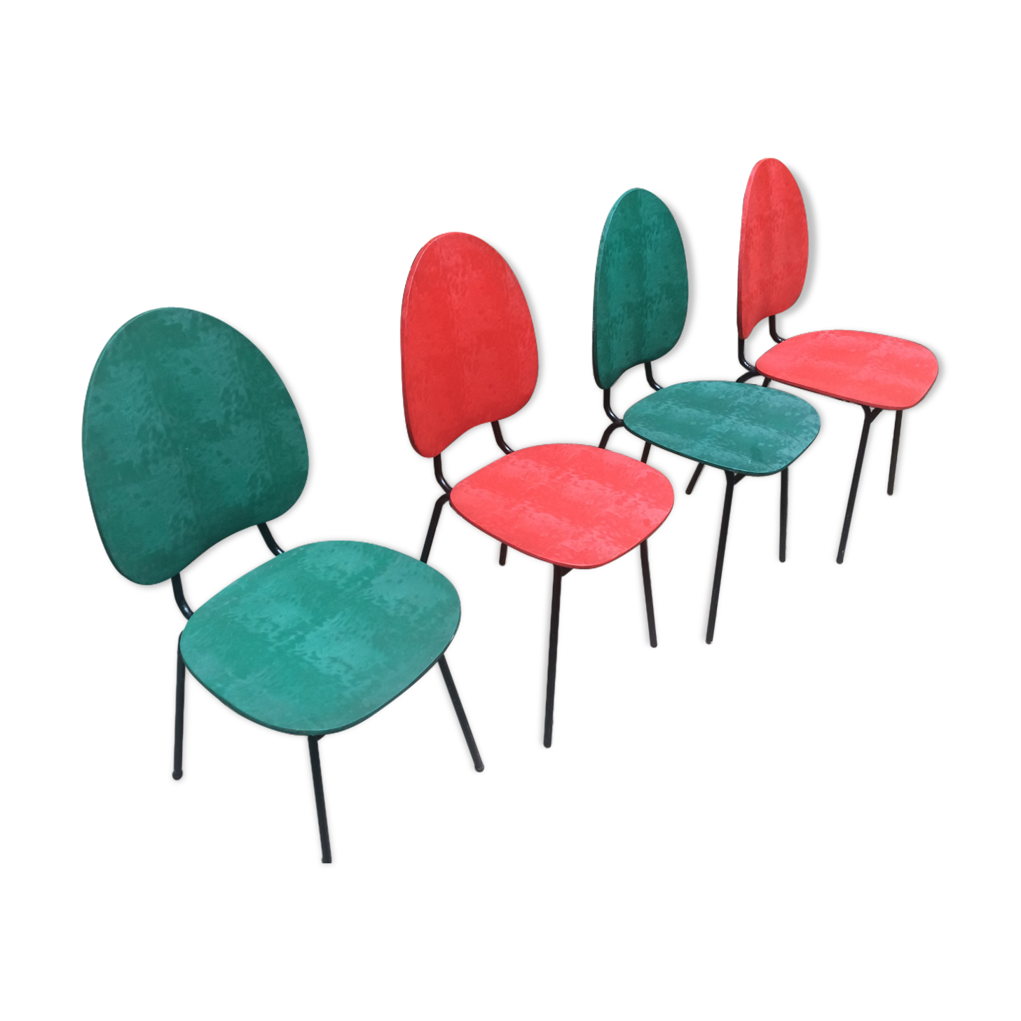 4 60s chairs