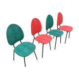 4 60s chairs