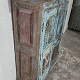 Ancienne armoire de Shekhawati en teck birman