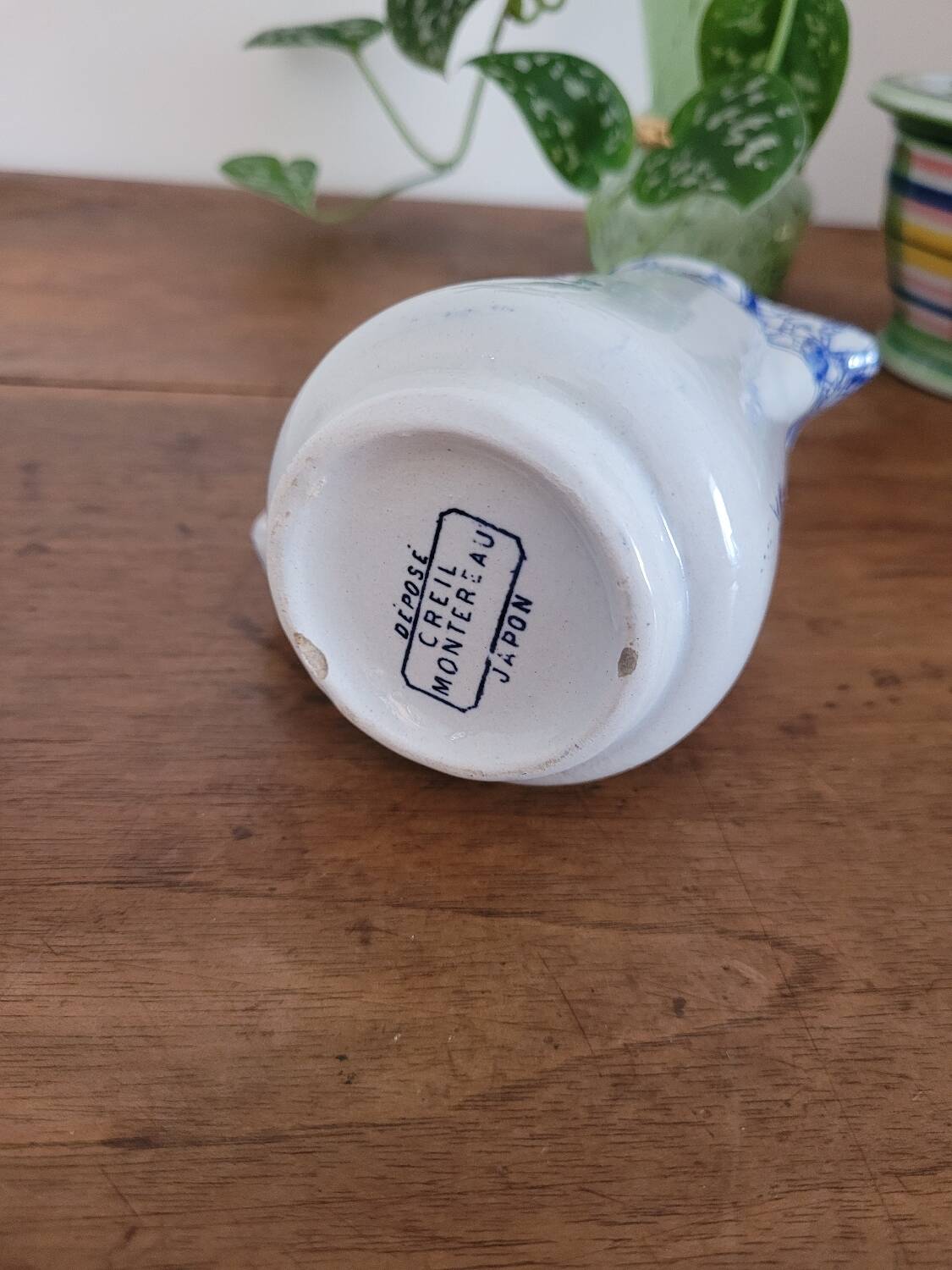 Pot à lait Japon Creil Montereau