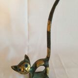 Bronze cat decoration