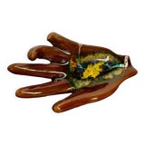 Vallauris ceramic ring tray from the 60s