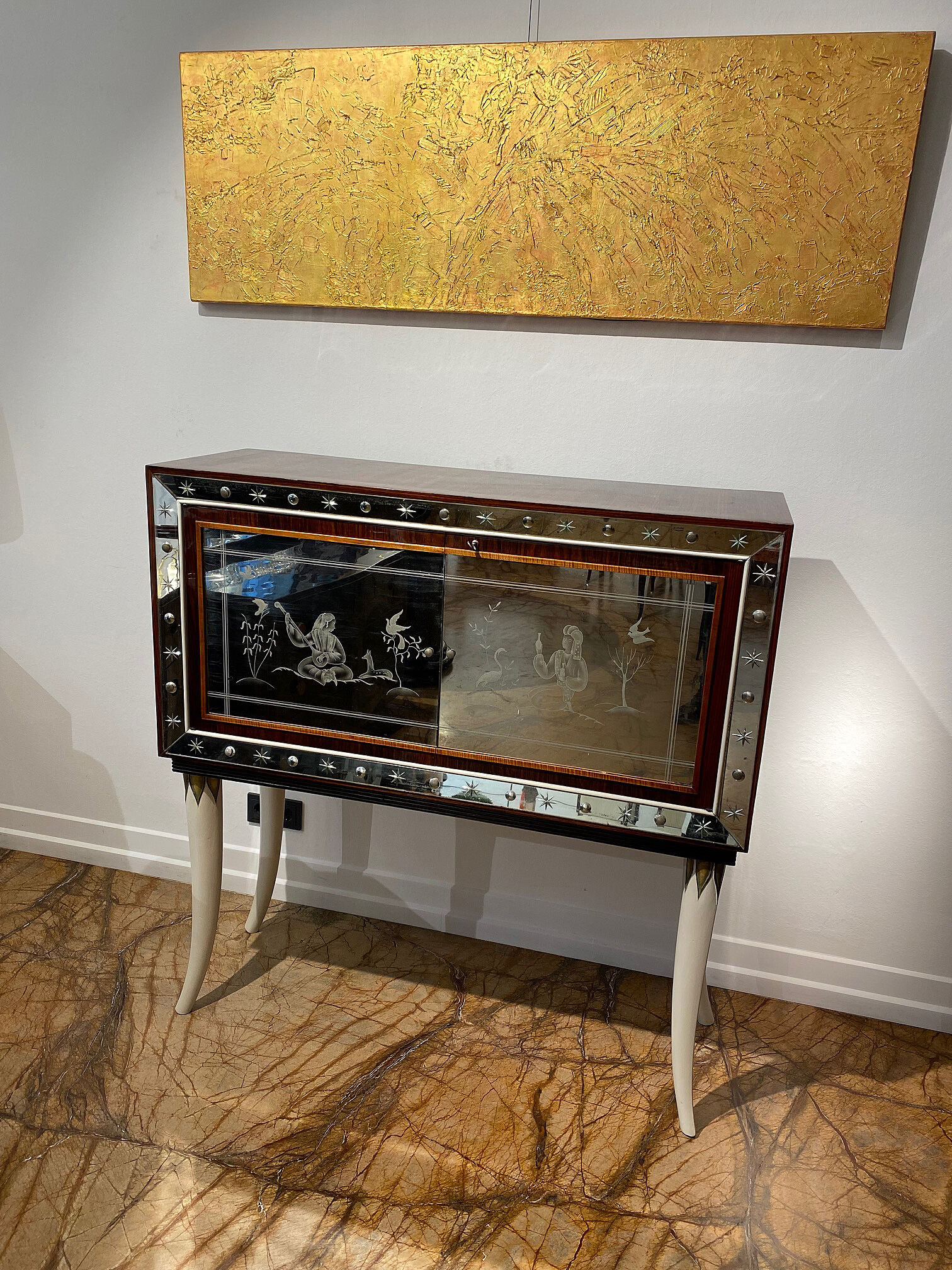 Italian mid-century cocktail cabinet