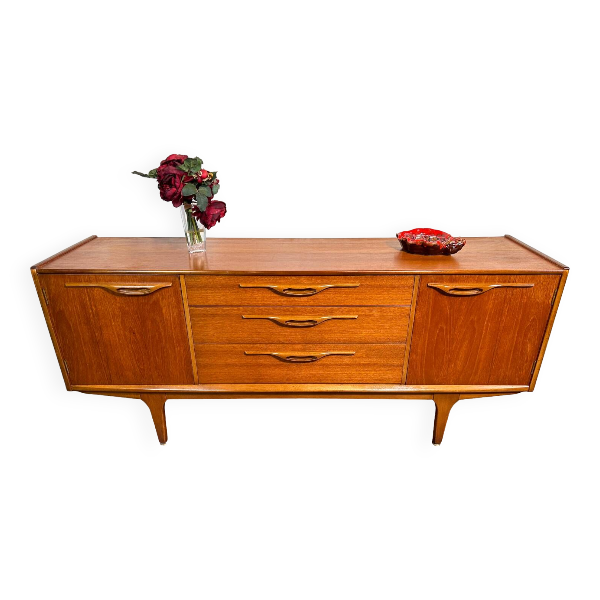 Buffet vintage rétro vintage en teck Jentique 1960