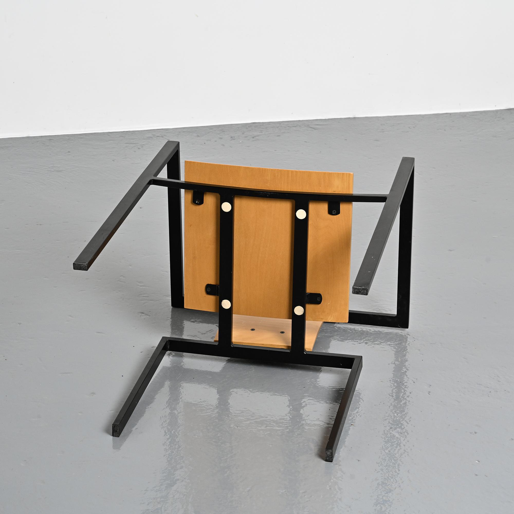 Set of six Trix chairs by Karl Friedrich Förster for KFF Design, Germany circa 1988.