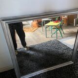 Old silver mirror