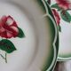 6 antique dessert plates from Digoin and Sarreguemines