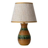 Bay Keramik Ceramic Table Lamp, Bitossi Style, circa 1960s-1970s