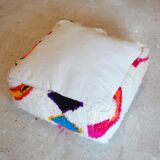 Pouf tapis marocain azilal