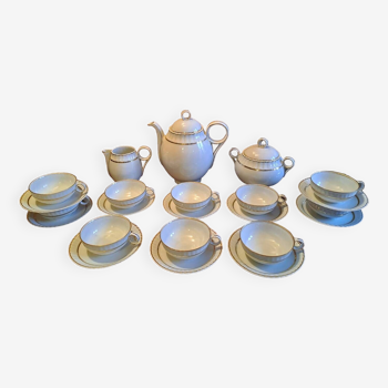 Limoges Bernardaud porcelain tea set