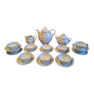 Limoges Bernardaud porcelain tea set