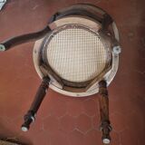 Louis Philippe office chair in canned walnut