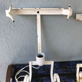 Lot of three terracotta and wrought iron appliques