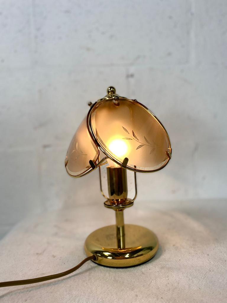 Vintage lamp 'golden' / table lamp / night light