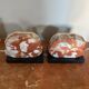 Pair of luxury art deco marble bookends