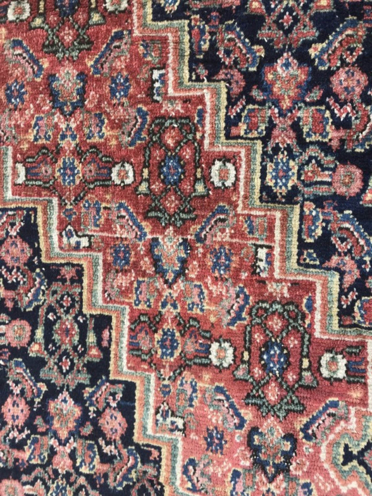 Carpet old senneh Iran130x205 cm