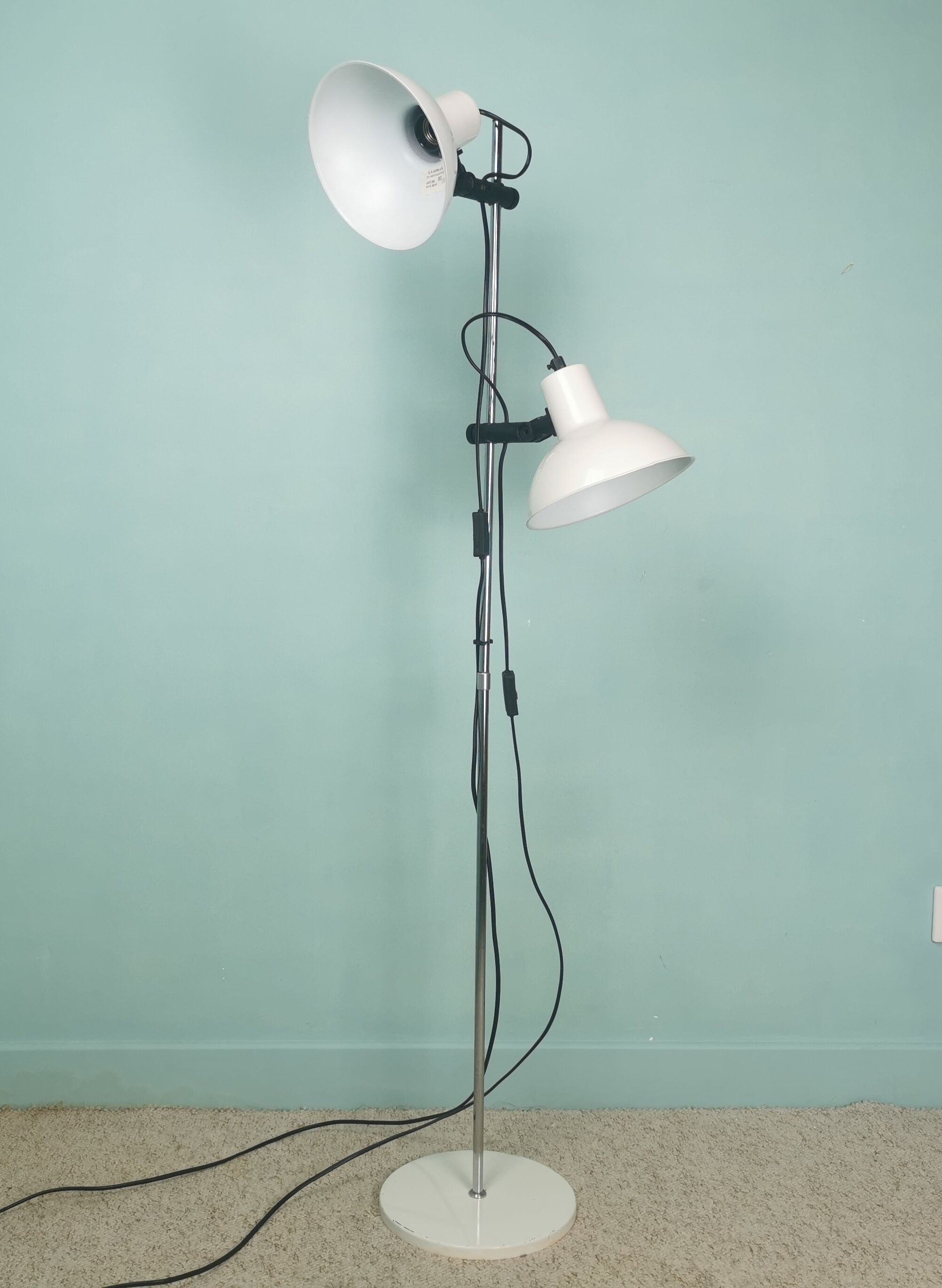 Danish floor lamp E.S Horn